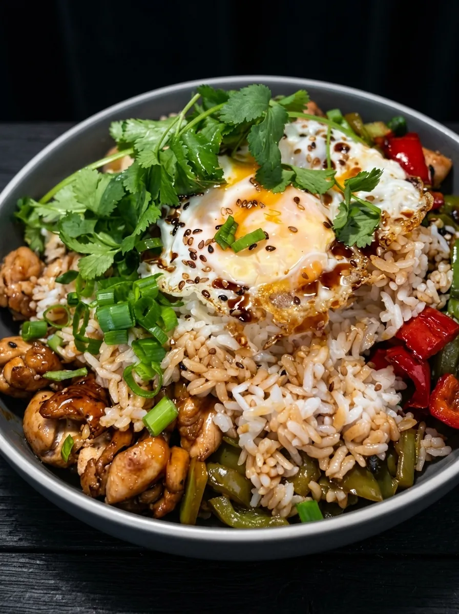 Bibimbap Pollo Yakitori