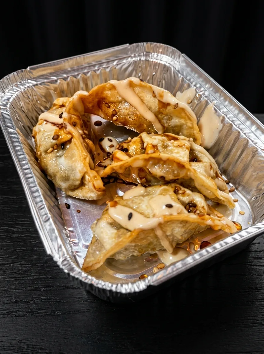 Gyozas de pollo